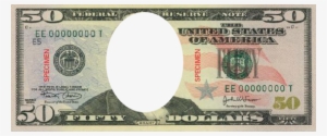 Blank 50 Dollar Bill Template - President Is On Money
