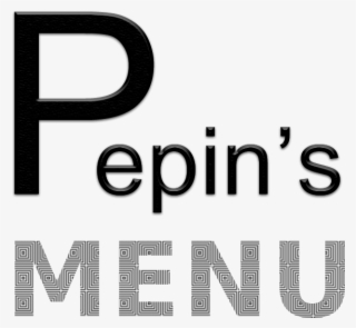 Pepin's Menu