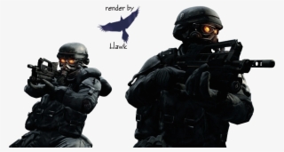 Killzone 2 Helghast Render