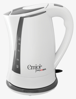 Emjoi Power Cordless Plastic Kettle, White Uek-316