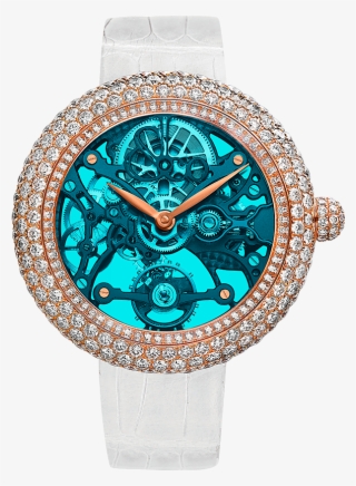 Brilliant Skeleton Northern Lights Rose Gold