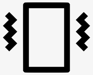 Mode Vibrate Mobile Wave Alert Interface Svg