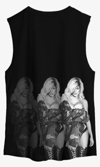 Triple Photo Muscle Tank