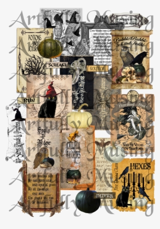 Apothecary Book Spines Covers And More Set Contains
