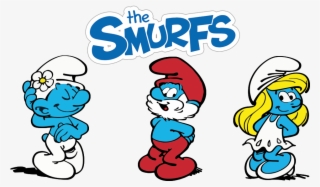 The Smurfs Fanart Png Smurfs Logo