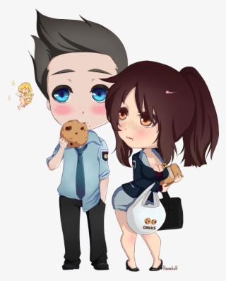 Chibi Case Holding Hands