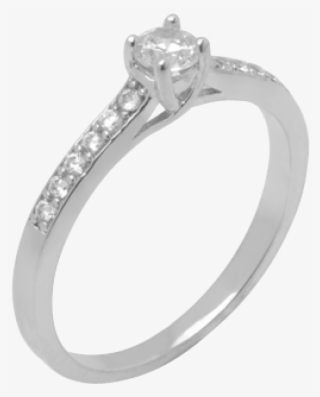 14k White Gold Diamond Ring D2063
