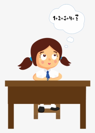 Think And Learn Physics At School Pupil Girl