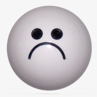 Sad Face White Shift Knob