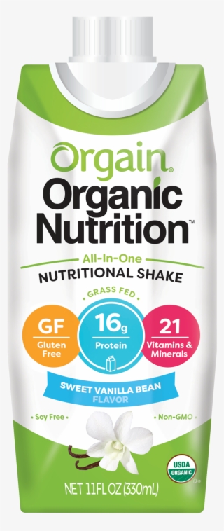 Healthy Office Drinks, Orgain Nutritional Shake
