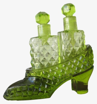 Perfume Bottles Glass Shoe Novelty Japan Irice