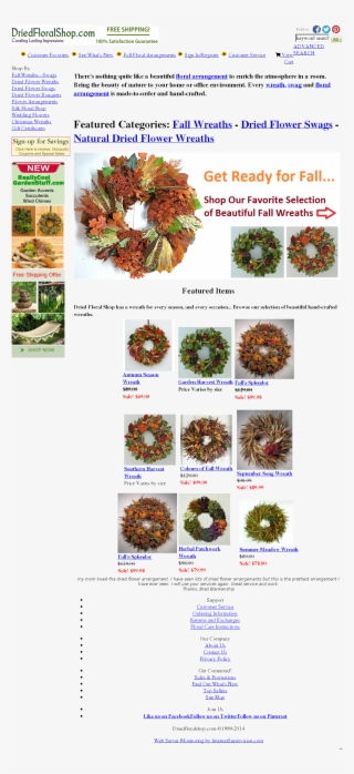 Driedfloralshop Competitors, Revenue And Employees