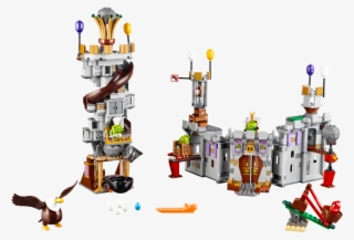 Lego Angry Birds King Pigs Castle