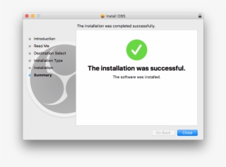 Complete Screen Installation Complete