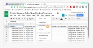 Open-scripteditor