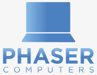 Pc Logo With Laptop Blue