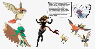 Marvel's Pokemon Team By Darthranner83