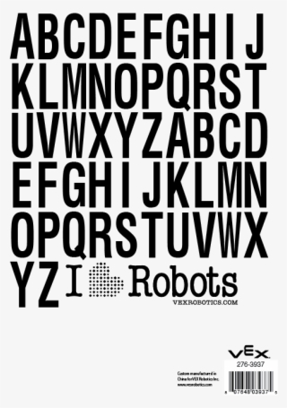 License Plate Alphabet Sticker Sheet