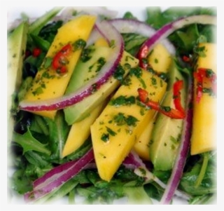 Ensalada De Rúcula, Mango, Aguacate