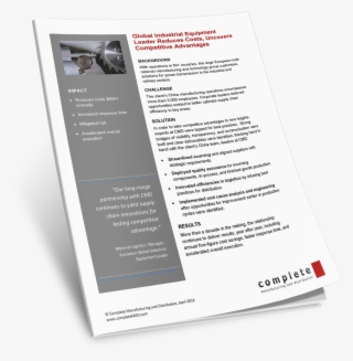 3d Cmd Case Study Global Industrial