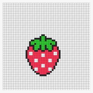 Cute Strawberry Perler Bead Pattern Bead Pattern