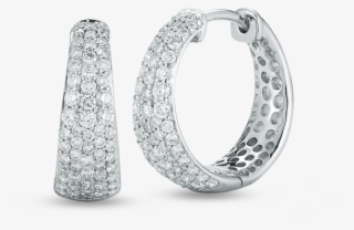 Roberto Coin Scalare 18k White Gold Small Tapered