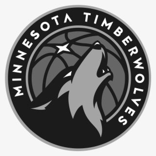Minnesota Timberwolves Logo Black And White