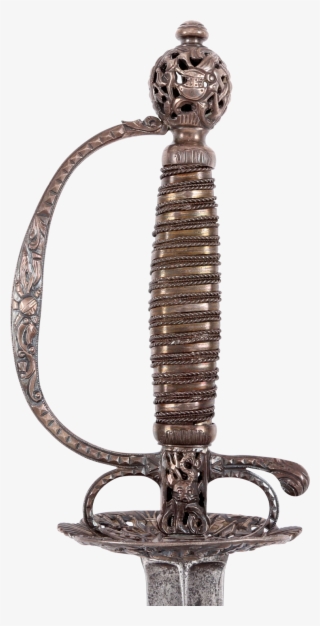 English Silver Hilted Smallsword C