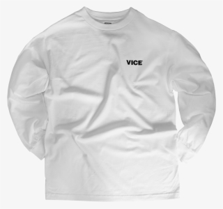 Vice White Long Sleeve T Shirt