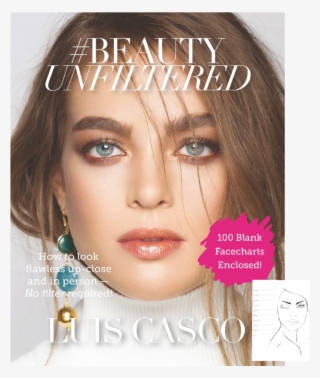 #beautyunfiltered Blank Facechart Book