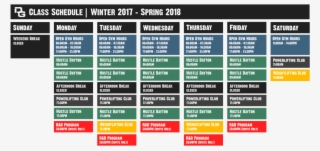 Schedule V7 Handout