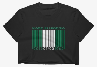 Made In Nigeria Crop Top