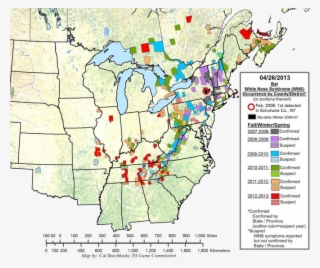 Expansion Of White-nose Syndrome In
