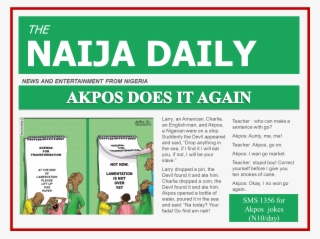 Open Letter To Akpos