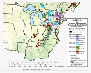 Expansion Of White-nose Syndrome In