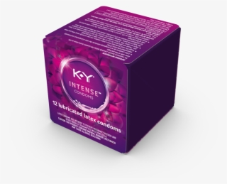 K Y Intense Natural Rubber Latex Condom With Silicone