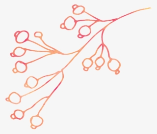 Red Twig Cartoon Transparent