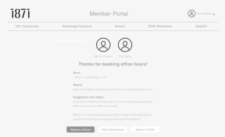 Office Hour Confirmation