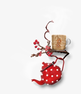 Hand Painted Red Dot Hanging Ornaments Png Transparent