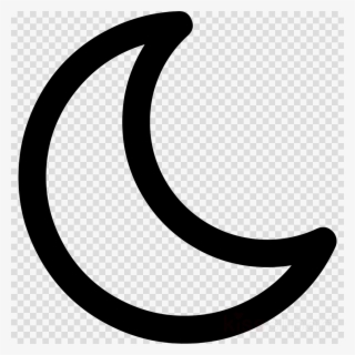 Moon Outline Clipart Lunar Phase Moon Clip Art