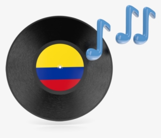 Illustration Of Flag Of Colombia