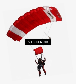 Red And White Parachute