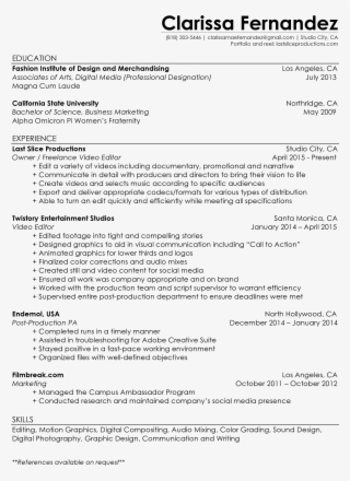 In One Page Sample Stunning Idea Resumes