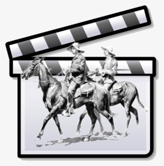 Western Film Clapperboard