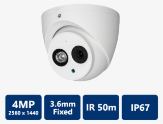 4mp Hdcvi 50m Ir Fixed Lens Turret