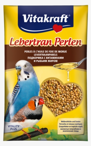 Cod Liver Oil Pearls For Budgies By Vitakraft 20 G