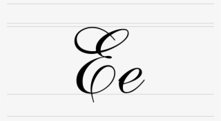 File - E Handwritten - Svg