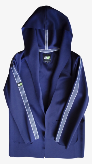 Navy Hooded Scuba Jardigan