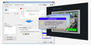 You Can Also Log An Alarm At The Same Time The Message