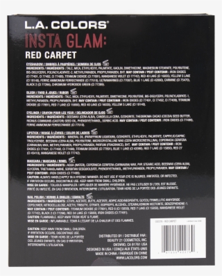 Colors Beauty Book Set For Insta Glam, Red Carpet